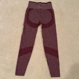 Pink High-Waisted Leggings